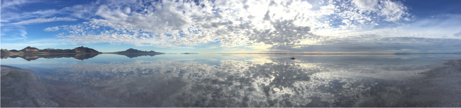 salt flats huge mirror